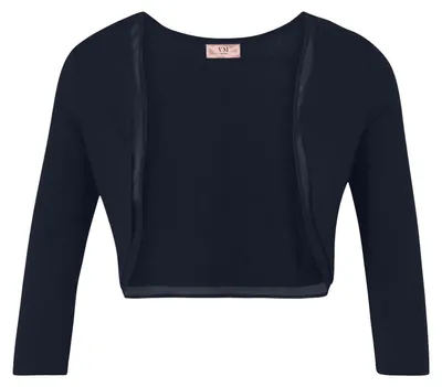 Produktbild von Vera Mont Damen 0037/4808 Bolero, Blau (Night Sky 8541), 32