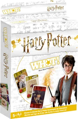 Produktbild von WHOT! Harry Potter Kartenspiel Spielkarten Mau-Mau Variante Strategie Spiel