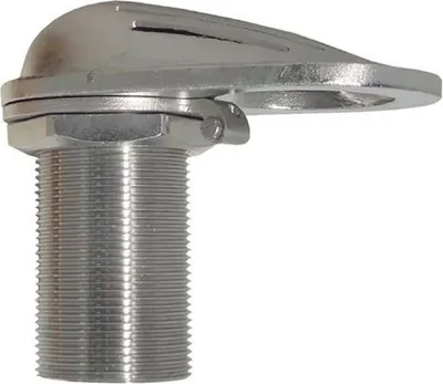 Immagine prodotto di Filtro per acqua di mare Goldenship in acciaio inossidabile con passascafo, argento 3/4" argento 3/4"