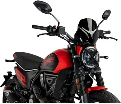 Produktbild von PUIG 21580N New Generation Sport  passend fuer DUCATI SCRAMBLER ICON Schwarz