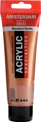 Produktbild von Amsterdam 17098112, Bronze, Acrylfarbe, Flüssigkeit + Gel, 120 ml