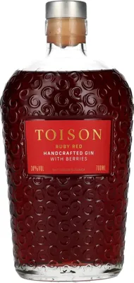 Produktbild von Toison Handcrafted Ruby Red Gin 38% Vol. 0,7l