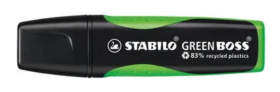 Immagine prodotto di Evidenziatore ecologico - STABILO GREEN BOSS - Penna singola - verde