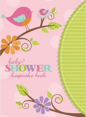 Produktbild von Amscan - Erinnerungsbuch "Keepsake", Baby Shower SG33448 (Einheitsgröße) (Bunt)