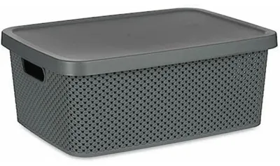 Aufbewahrungsbox, mehrfarbig, 58x40,5x49,5 cm, 13 l, Kunststoff