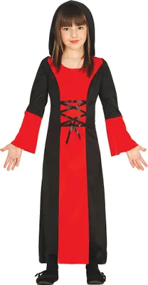 Produktbild von Vampirin Kostüm für Mädchen, Größe:122/128