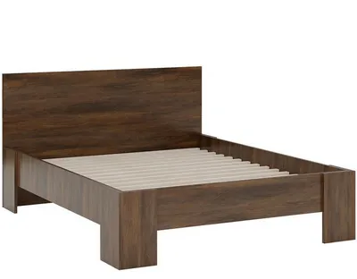 Obrázok produktu pre Manželská posteľ s roštom 160x200 BIBLIS - orech