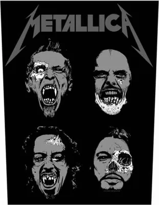 Produktbild von Metallica Undead Rückenaufnäher