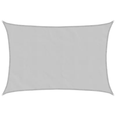 Immagine prodotto di vidaXL Tenda da sole grigio chiaro 4x3 m 100% poliestere Oxford