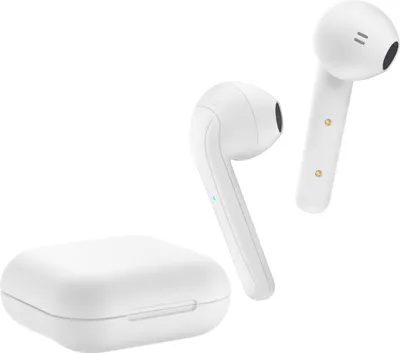 Produktbild von Cellularline Java - Universal, True Wireless Stereo (TWS), Anrufe/Musik, 20 - 20000 Hz, 38 g, Kopfhörer, Weiß