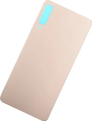 Produktbild von Für Samsung Galaxy A7 (2018) A750F Akkudeckel Back Cover Mit Kleber Gold