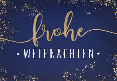 Produktbild von Weihnachten Glückwunschkarte im Format 115 x 17cm mit Umschlag