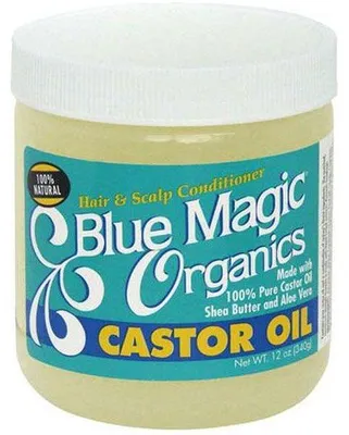 Image de Blue Magic Organics Huile de ricin 340g