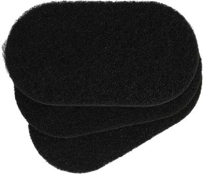 Produktbild von vhbw 3x Aktivkohle-Filter kompatibel mit Seb Simply Invents Fritteuse - 6,5 x 9,1 x 0,9 cm