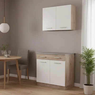 Immagine prodotto di Garessio - Cucina, Bianco, un Cassetto, Elettrodomestici non inclusi