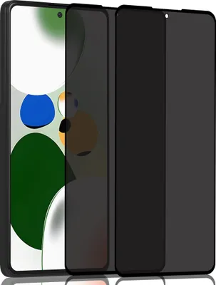 Produktbild von 2-Pack Xiaomi Poco X6 Privacy Displayschutzfolie – gehärtetes Glas 9H – Super Qualität 3D