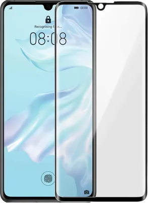 Image de Avizar, film de protection en verre pour écran de Huawei P30, couleur noire