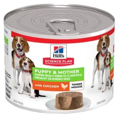 Produktbild von Science Plan Dog - Welpen- und Muttermousse - 12 x 200 g