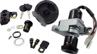 Produktbild von Schlosssatz Zündschloss kompatibel für MBK Nitro Naked,Yamaha Aerox 5BR/SA14 Set
