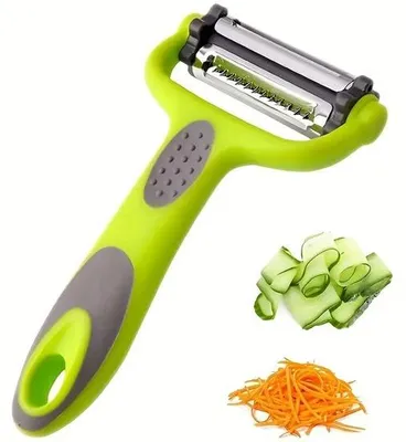 Immagine prodotto di Tritacarne rotante a tre lame per frutta, verdura, cavoli, insalate, carote, patate e altri ingredienti.