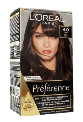 Zdjęcie produktu dla L'Oréal Preference 4.0 Tahiti Brąz - Farba do włosów zapewniająca długotrwały, intensywny kolor