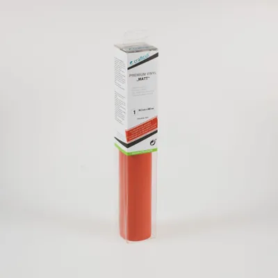 Produktbild von craftcut M19 Plotterfolie matt ORANGE-RED 30,5 x 300 cm