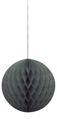 Produktbild von Wabenball schwarz 20 cm