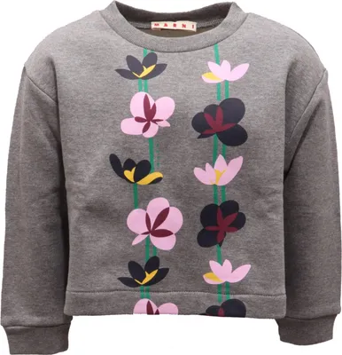 Immagine prodotto di 2840AL felpa bimba girl MARNI kids sweatshirt grey