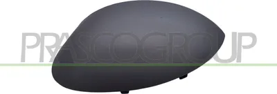 Produktbild von PRASCO PG0097414 Außenspiegel Abdeckung Kappe Links passend für PEUGEOT 206 Schrägheck (2A/C) Grundiert Spiegelkappe