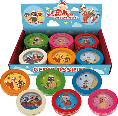 Produktbild von Geduldspiele Unser Sandmännchen - 4fach sortiert Trötsch
