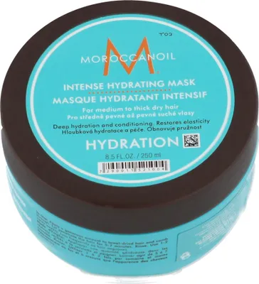 Produktbild von Moroccanoil Intense Hydrating Mask 250ml, 250 ml, Unisex, trockenes Haar, Dickes Haar, Elastizität, Feuchtigkeitsspendend, Nährend, Glanz, Arganöl, Topf