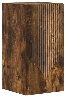 Obrázek produktu pro Závěsná skříňka do koupelny HOORN, barva: dubovní Imitace, rozměry: 30 x 31 x 59 cm