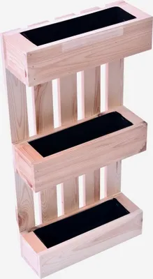 Image de Pot de fleurs EUR PALETA en bois 72 x 39 x 14 cm
