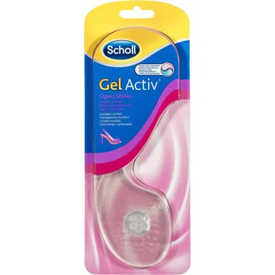 Obrázek produktu pro Vložky Scholl Gel Activ do dámské otevřené obuvi, 2 ks