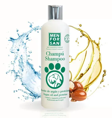 Immagine prodotto di Shampoo Menforsan Dog Olio di Argan 300 ml