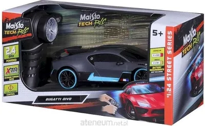 Zdjęcie produktu dla Maisto Tech 81515 - Samochd zdalnie sterowany - Bugatti Divo (szary, skala 1:24)
