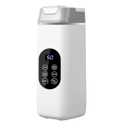 Produktbild von Kleiner Entsafter Becher,Aus Bpa Freiem Kunststoff,Mit 12 Klingen USB Wiederaufladbar,420,Selbstreinigend,Tragbarer Saftmixer,Für Reisen Büro Und Outdoor