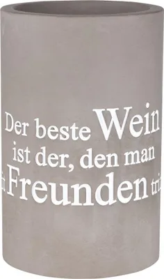 Zdjęcie produktu dla Räder Flaschenkühler Der beste Wein D.13,5cm, H.21,5cm