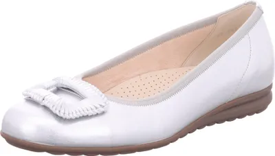 Image de Gabor Dames Classique ballerine G-Weite 62.623 couleur argent
