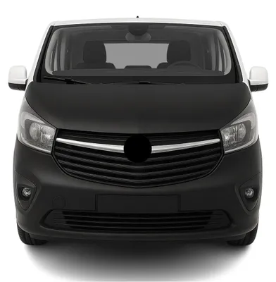 Produktbild von Haubenbra Bonnet Bra Steinschlagschutz für Opel Vivaro B 2014-2020 Schwarz 1tlg