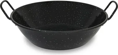 Obrázok produktu pre Garcima A619E, Kolo, Čierna, Smalt, Oceľ, 36 cm, 110 mm