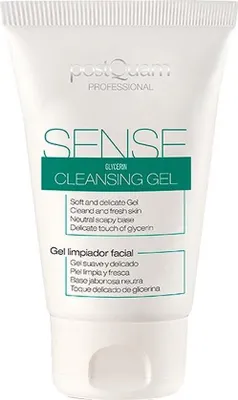 Obrázok produktu pre PostQuam PQESENS03, čistiaci gél, Ženy, Citlivá pokožka, Čistiace, Rúra, Ethanol (Ethyl Alcohol), Methylethylketon, AquaPQESENS03Sense FacialCleansing Gel150mlIngredients:...