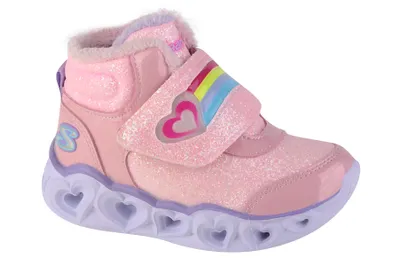 Produktbild von Skechers Heart Lights - Brilliant Rainbow 302669N-PKLV, Winterschuhe, für Mädchen, Rosa, Größe: 22