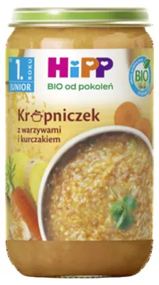 Produktbild von HiPP Getreidebrei mit Gemüse und Hähnchen, -Qualität, 250 g