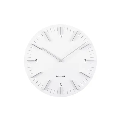 Produktbild von Karlsson - Wanduhr Detailliert - Weiß - Ø30cm