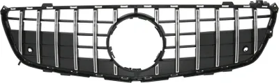 Image de Grille de calandre pour Mercedes Classe SL R231 2012-2016 GT-R look Panamericana Noir Chrome