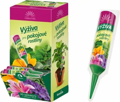 Obrázek produktu pro Výživa FORESTINA pro pokojové rostliny 35ml MOM 40ks