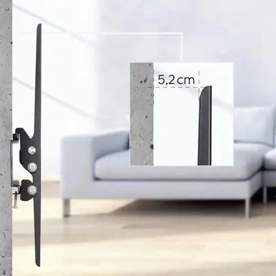 Obrázok produktu pre Hama 00220816, 190,5 cm (75"), 60 kg, Čierna