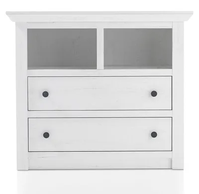 Produktbild von Schubladenkommode Westerland Landhaus Sideboard 105cm Pinie weiß