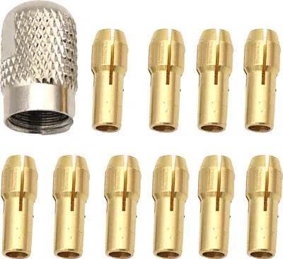 Produktbild von 11PCS/SET -Bohrer Collets Mini einfach zu installieren Metall -Elektrowerkzeug Mini -Bohrer Collets für Rotary Tool eingestellt-4
